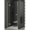 Ravak Sprchové dveře dvoudílné,     SMSD2-120 B-LEVÉ TRANSPARENT   0SLGBA00Z1