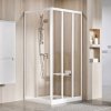 Ravak Pevná stěna sprchová 80 cm bílá,     APSS-80 198 TRANSPARENT   940401R2Z1
