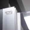 Roth MELINA LINE MI PIV Jednokřídlé sprchové dveře pro instalaci do niky 100 cm