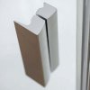 Roth TOWER LINE TBD+TDO1 Jednokřídlé sprchové dveře s univerzálním bočkem pro instalaci do niky 90 cm