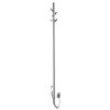 SAPHO PASADOR Elektrický sušák ručníků s časovačem, kulatý, 150 x 1500 mm, 30 W, nerez ER175T