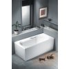 POLYSAN MIRELA obdélníková vana 160x75x43cm, bílá 40111 - Vany > Obdelníkové vany