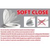 Sapho WC sedátko soft close, duroplast, bílá (serie Sentimenti, Soluzione) 40D30200I