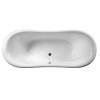Polysan CHARLESTON volně stojící vana 188x83x69cm, nohy chrom mat, bílá 38122