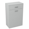 Aqualine ZOJA/KERAMIA FRESH skříňka spodní s košem 50x78x29cm, bílá 51310