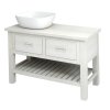 SAPHO BRAND umyvadlová skříňka 100x73x50cm, starobílá BA102