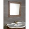 Sapho BRAND zrcadlo 800x800x20mm, mořený smrk BA051
