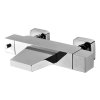 Sapho LATUS nástěnná vanová termostatická baterie, kaskáda, chrom 1102-23