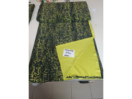 ISD30103A, sportovní uplet , 225 kč/m, poylester/elastan, 170g, 150 cm šíře, odhad INV