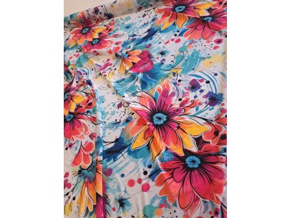 Silk, imitace hedvábí, kod: SR50790, odhad INV