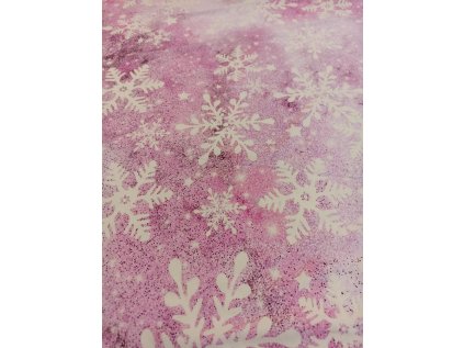 Vánoce - Bavlněný úplet LIGHT, vzor č. LG21201A, délka1.5m, INV