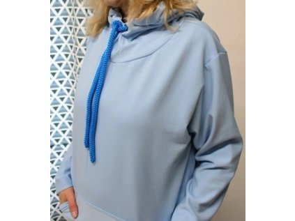 15711 1 v220221 teplakovina pocesana svetle modra 180cm sire 240g m2 inv odhad 10m