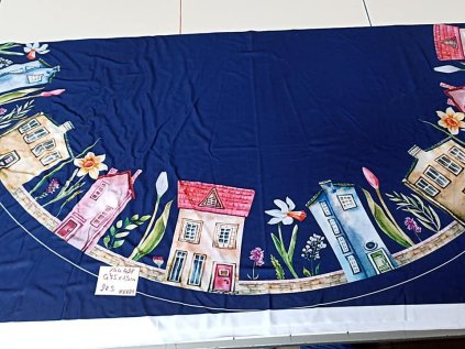 XKK428 Ferra polyesterový úplet 150x150cm, INV