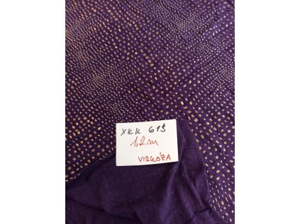 XKK613 Viskozový úplet s kamínky, cena: 150Kč/m; délka 120cm, šíře 150 cm, viskoza/elastan, 190g