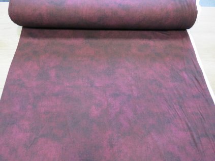 Vis.úplet š. 175 cm, MOARE bordo uni