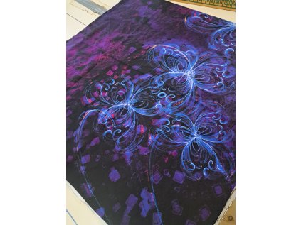 VZV570 Bavlněný úplet, panel 80x180, INV26