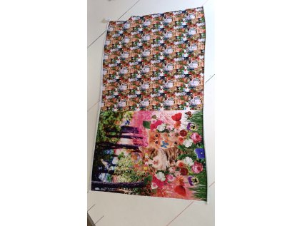 56371 vzv767 bavlneny uplet panel 0 95 x 150cm vzv767