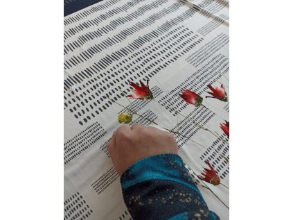 Viskózový úplet 190 g/m2, +-75x170 panel I30612-1, OK09