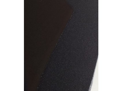 Nylon metalický úplet  se třpytivým vzhledem, barva černá, MD41030C, odhad INV