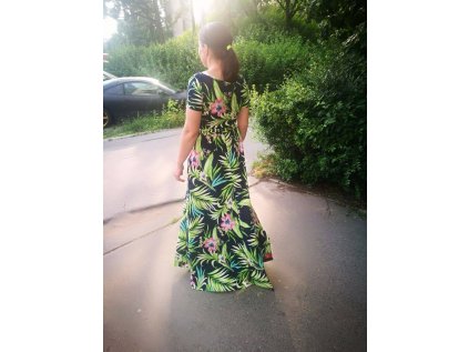 6944 pav127 silk imitace hedvabi delka 11 1m podklad modra superdark ok01