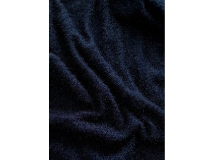 Svetrovina metalická s chloupkem, tmavě modrá, 0.6m MD241022D, INV