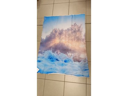 BBB028, Teplákovina počesaná,  panel 1mx0,75m, OK03 INV