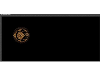 8408 bavlneny uplet s dig tiskem 220 g m2 sire 180 mesic slunce ok11 delka 80cm