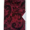 YTY EXCELENT, polyesterový úplet, paisley rub a líc bordo, SR40440A, OK027 odhad