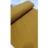 Kabátovina flauš, barva hořčicová, 2.6m, Bbb244, OK11