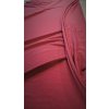 Teplákovina jednobarevná, počesaná, šíře 180cm, bordo barva, 9560, INV
