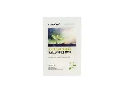 Daymellow houttuynia cordata real ampoule mask