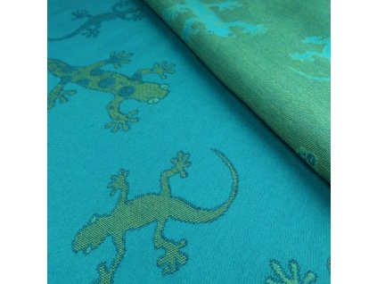 Šatka na nosenie detí Didymos - Limitovaná edícia - Gekon Smaragd (Varianta 4,7)