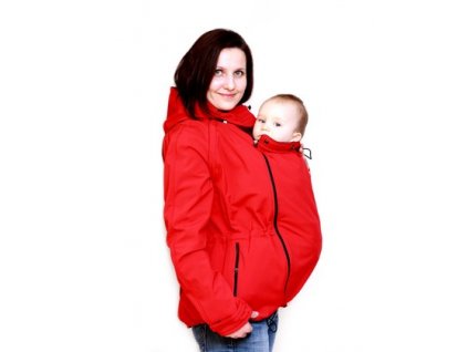 Softshelová bunda na nosenie detí s odopínacími rukávmi (Adelay)