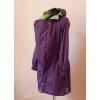Jarný kabát - pršiplášť na nosenie detí (Varianta Fialový)