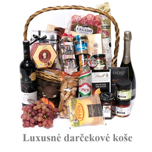 Darčekové koše gurmánske