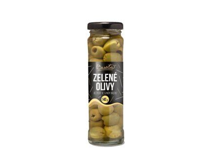 Zelené olivy bez kôstky | Kvalitné španielske olivy  | výberové španielske olivy v slanom náleve