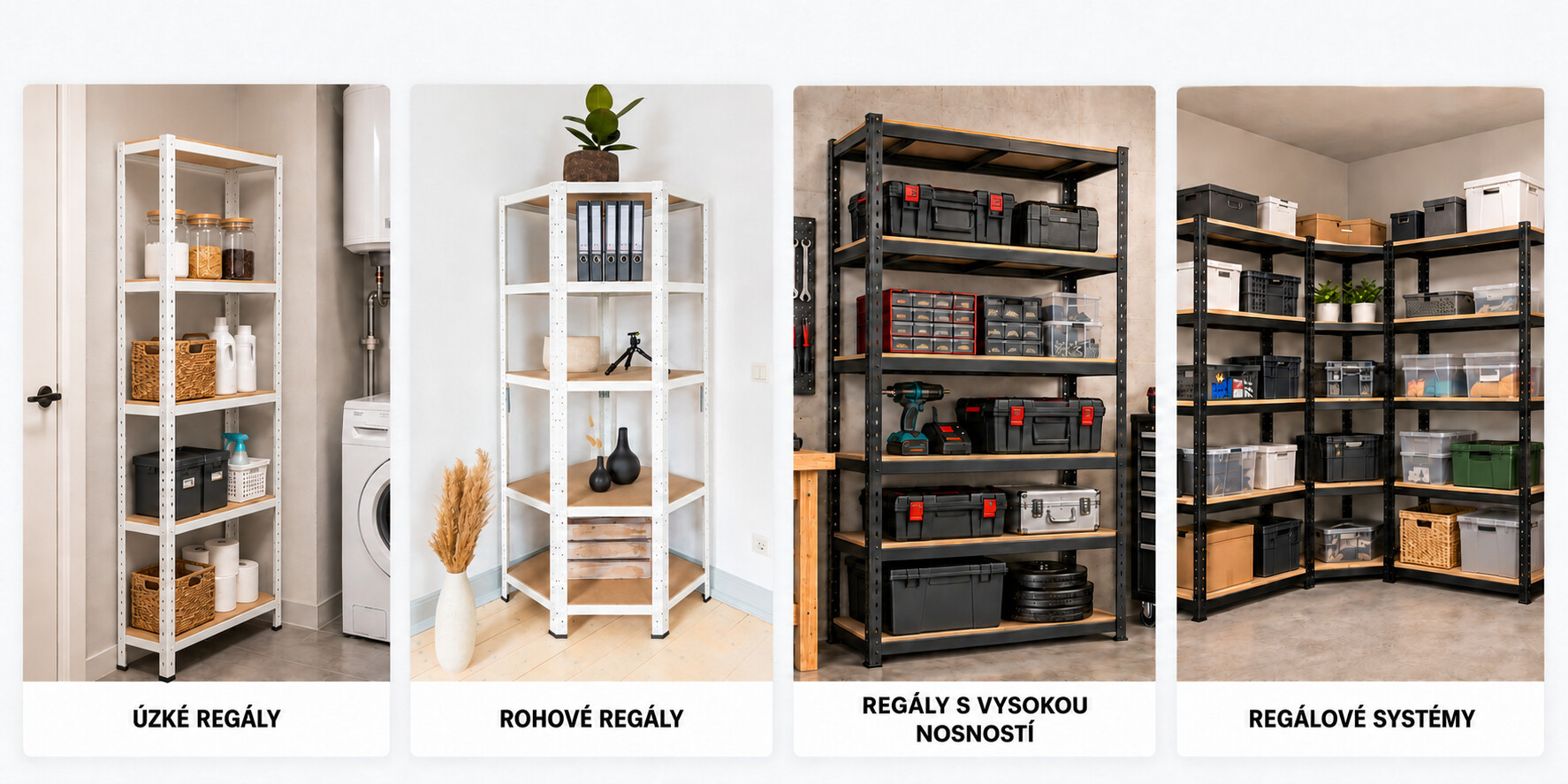 Regálové systémy