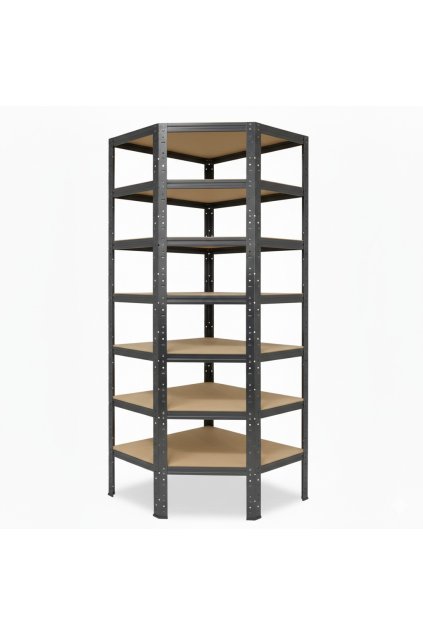 Rohový regál 230x70x40