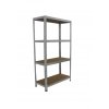Kovový regál 155x75x30