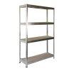 Kovový dílenský regál 155x120x45