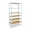 regál kovový bílý 100x50