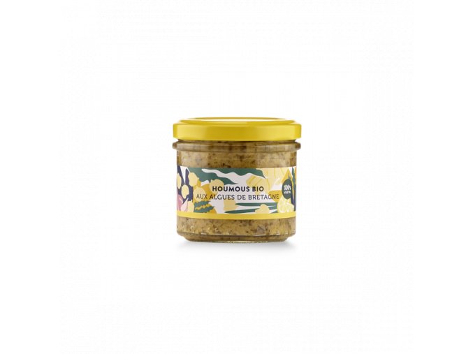 organic hummus with brittany seaweed
