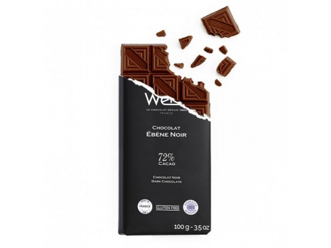 tablette chocolat noir ebene