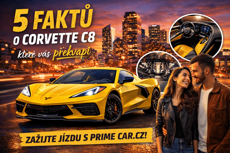 5 faktů o Corvette C8, které vás překvapí