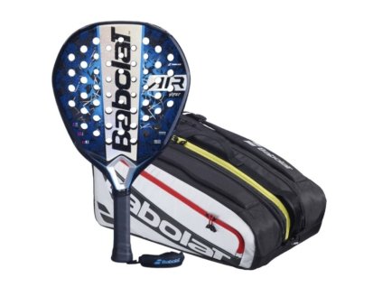 Set 1x Babolat Air Viper 2.5 + 1x Babolat RH Pro Padel Silver