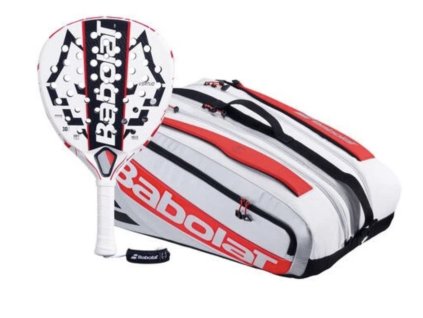 Set 1x Babolat Technical Vertuo Juan Lebron + 1x Racket Holder Juan Lebron