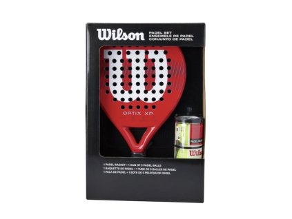 Padelová raketa Wilson Optix XP Padel Kit Box