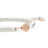Pearl Rose Padel Chain Bracelet
