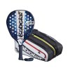 Set 1x Babolat Air Viper 2.5 + 1x Babolat RH Pro Padel Silver