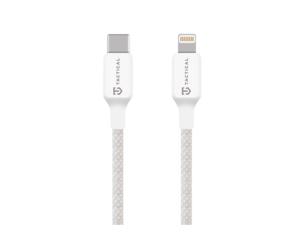 Tactical Stitch Thread Cable USB-C/Lightning 2m White